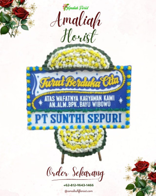 Papan Bunga Duka di Simarito