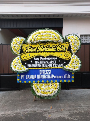 Papan Bunga Duka di Simarito